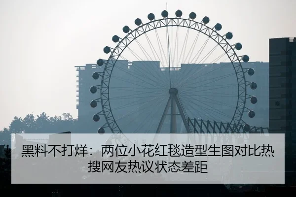 黑料不打烊：两位小花红毯造型生图对比热搜网友热议状态差距